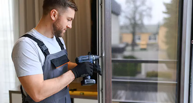 Sliding Screen Door Handle Repair in Sebastian, FL